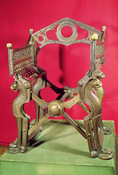 Throne of King Dagobert by Merovingian